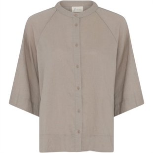 Frau - Abu Dhabi linen shirt Pure cashmere